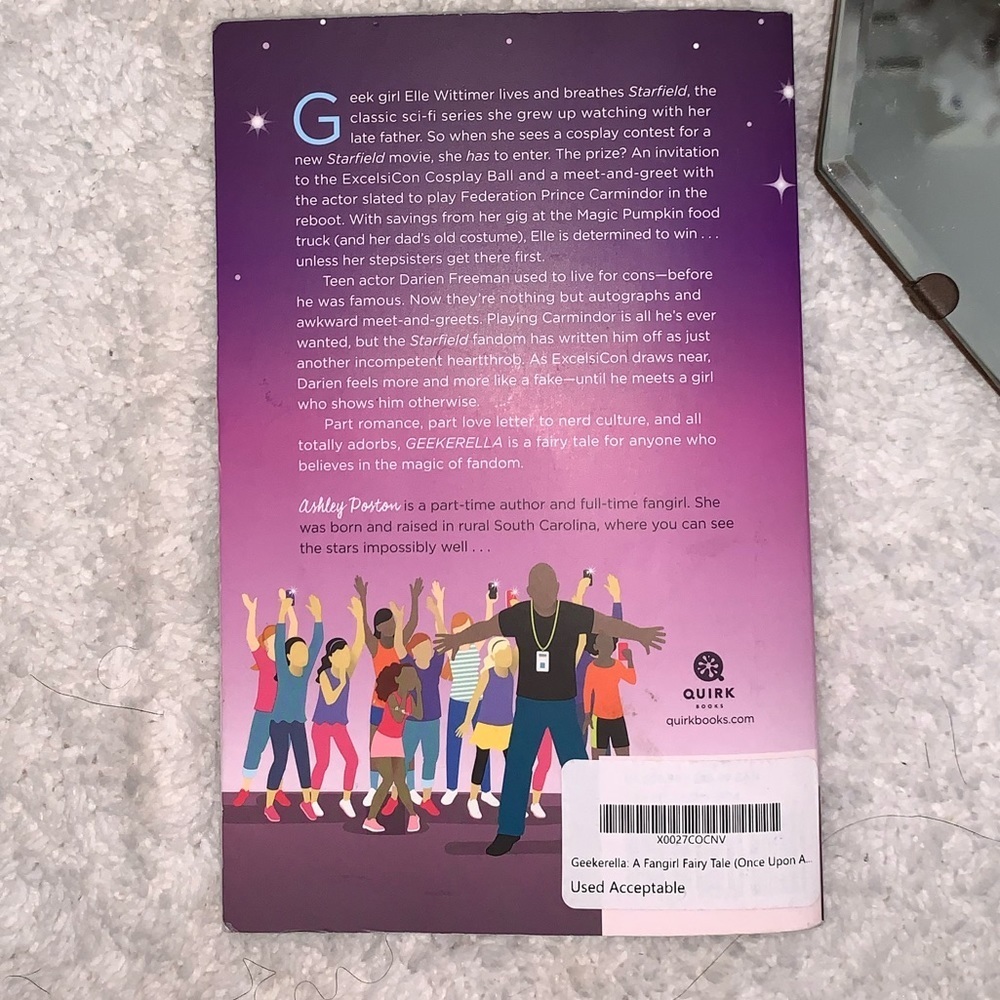 Geekerella by Ashley Preston Book V-GOOD CONDITION - Picture 2 of 2